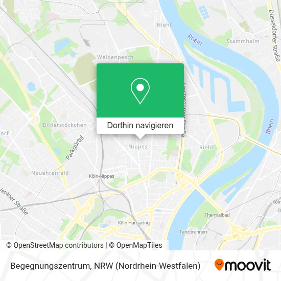 Begegnungszentrum Karte