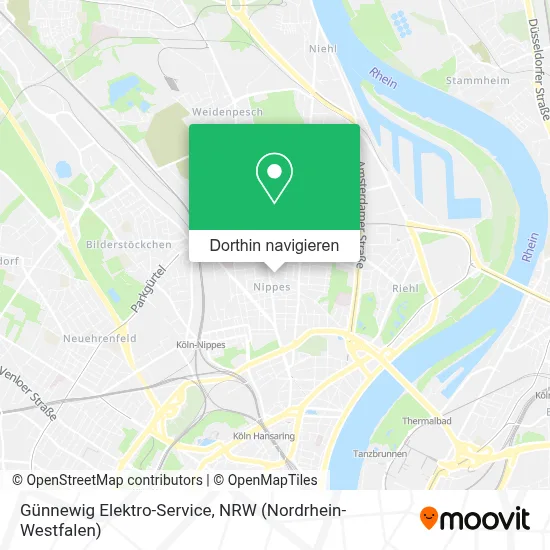 Günnewig Elektro-Service Karte