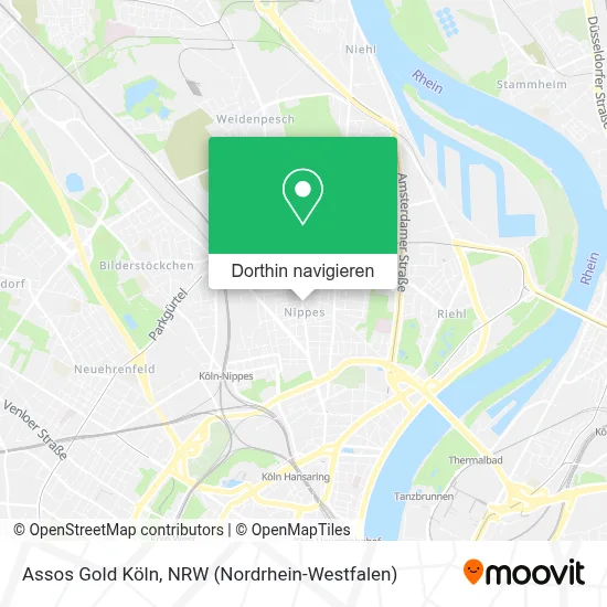 Assos Gold Köln Karte