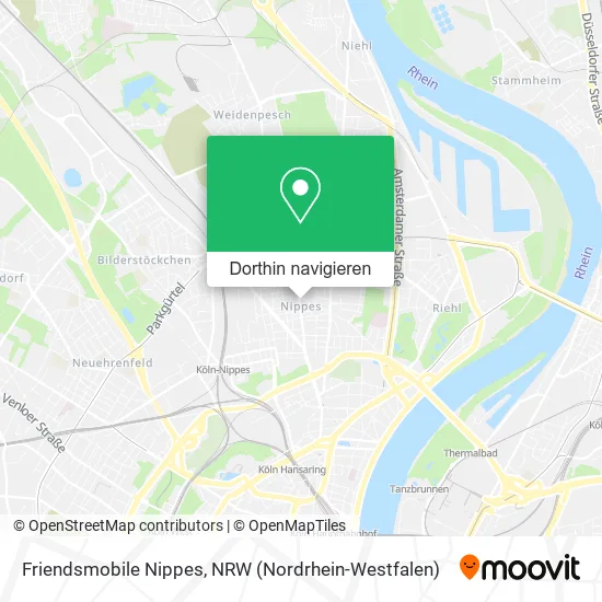 Friendsmobile Nippes Karte