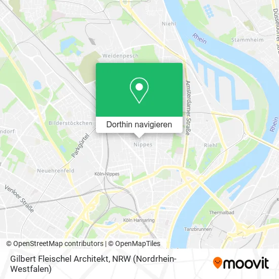 Gilbert Fleischel Architekt Karte