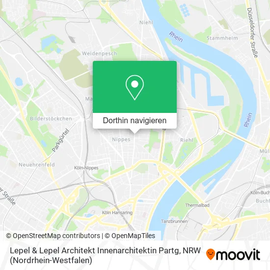 Lepel & Lepel Architekt Innenarchitektin Partg Karte