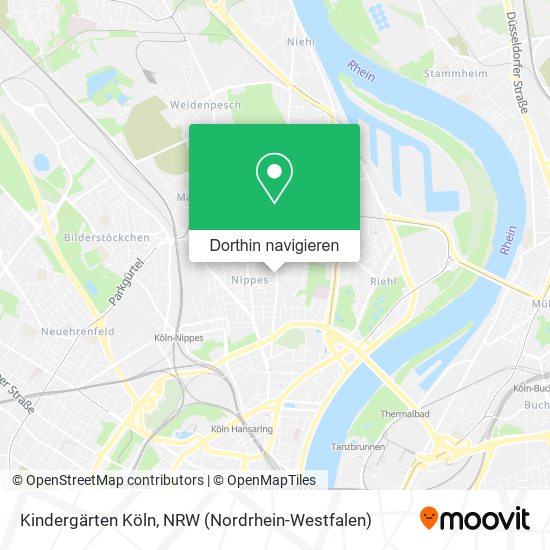 Kindergärten Köln Karte