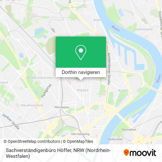 Sachverständigenbüro Höffer Karte