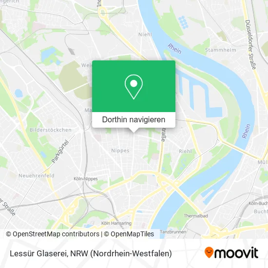 Lessür Glaserei Karte