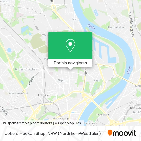 Jokers Hookah Shop Karte