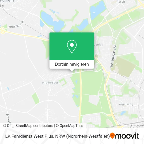 LK Fahrdienst West Plus Karte