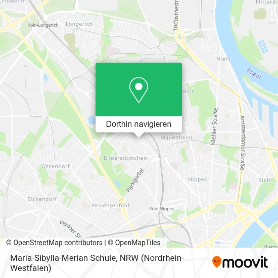 Maria-Sibylla-Merian Schule Karte