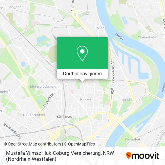 Mustafa Yilmaz Huk-Coburg Versicherung Karte