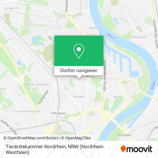 Tierärztekammer Nordrhein Karte