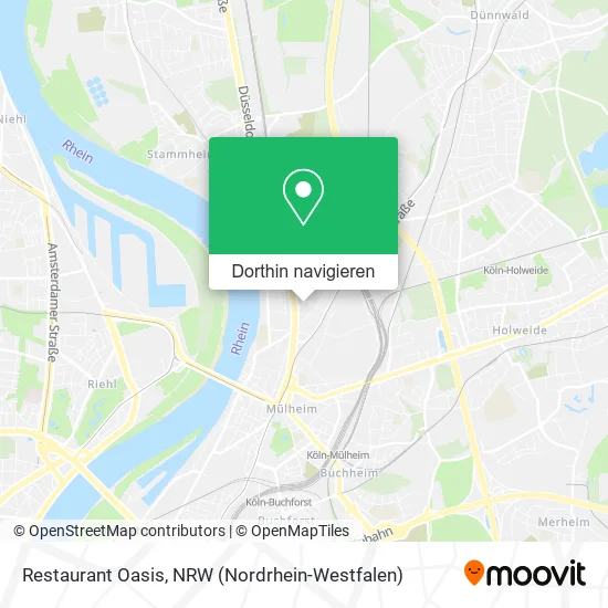 Restaurant Oasis Karte