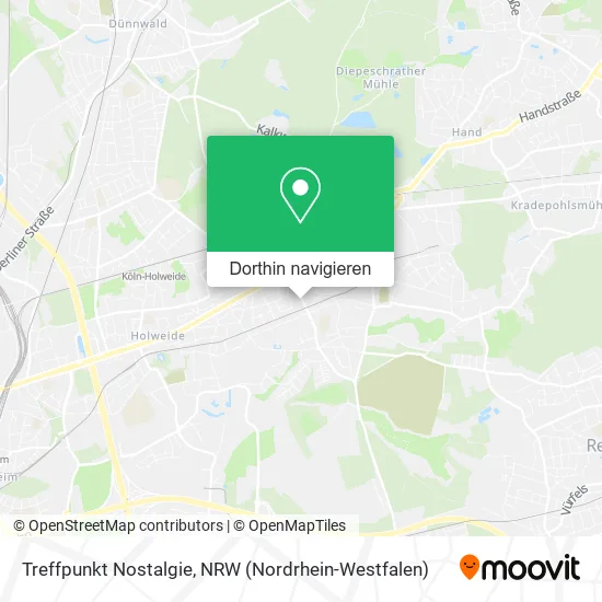 Treffpunkt Nostalgie Karte