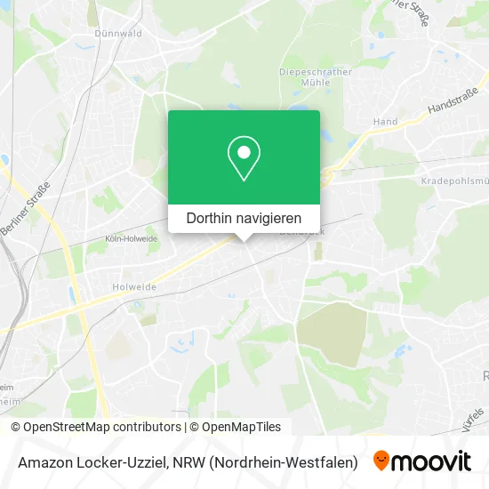 Amazon Locker-Uzziel Karte