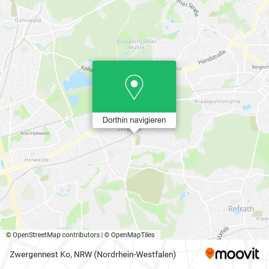 Zwergennest Ko Karte