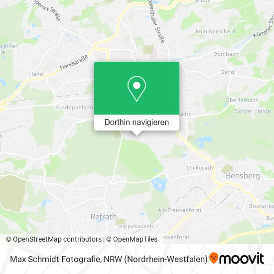 Max Schmidt Fotografie Karte