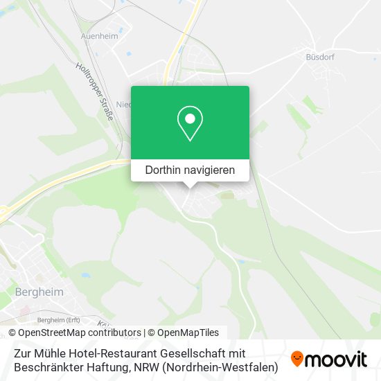 Zur Mühle Hotel-Restaurant Gesellschaft mit Beschränkter Haftung Karte