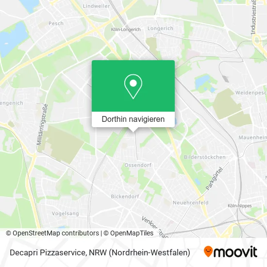 Decapri Pizzaservice Karte