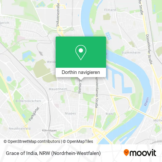 Grace of India Karte