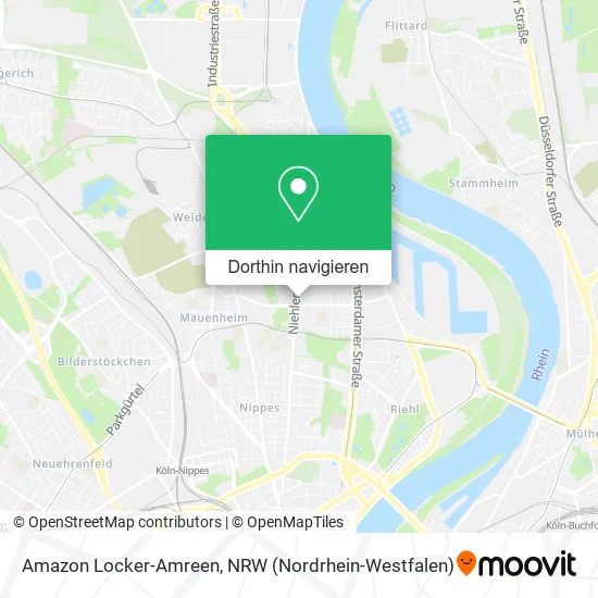 Amazon Locker-Amreen Karte