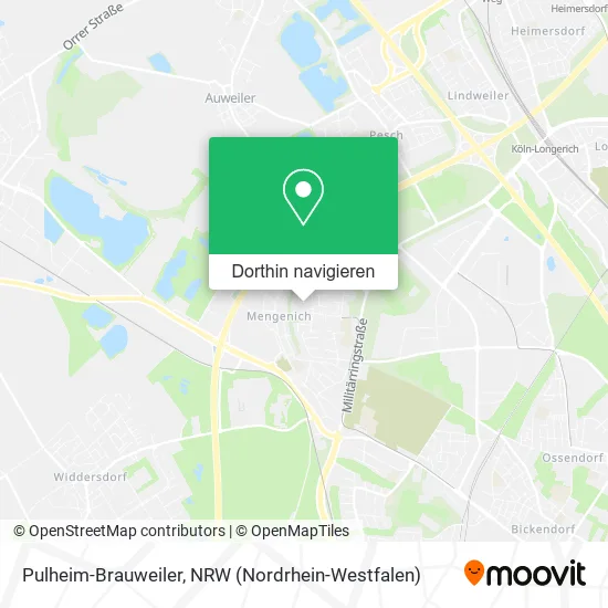 Pulheim-Brauweiler Karte