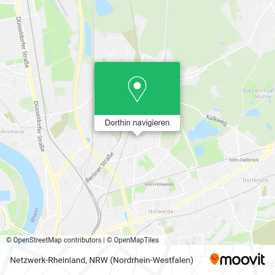 Netzwerk-Rheinland Karte