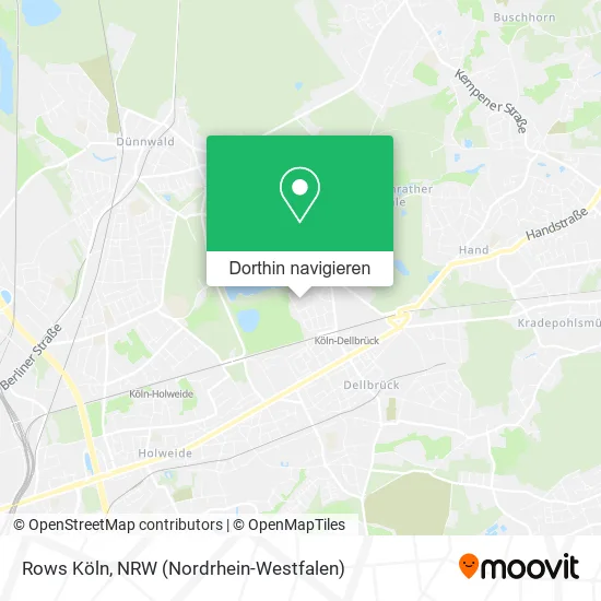 Rows Köln Karte