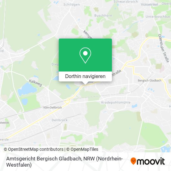 Amtsgericht Bergisch Gladbach Karte