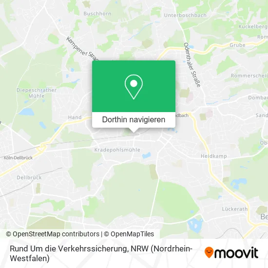 Rund Um die Verkehrssicherung Karte