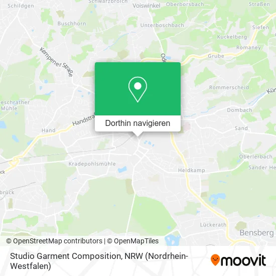 Studio Garment Composition Karte