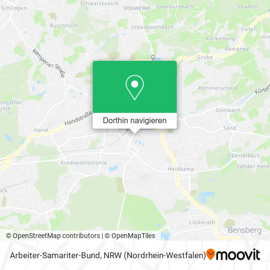 Arbeiter-Samariter-Bund Karte