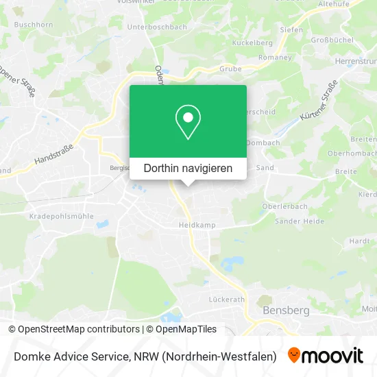 Domke Advice Service Karte
