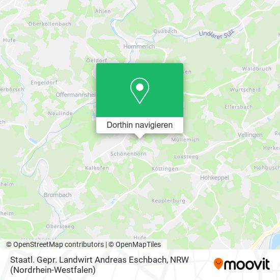 Staatl. Gepr. Landwirt Andreas Eschbach Karte