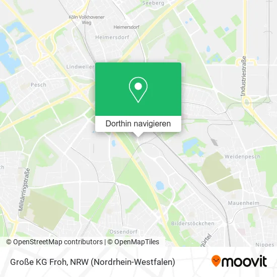 Große KG Froh Karte