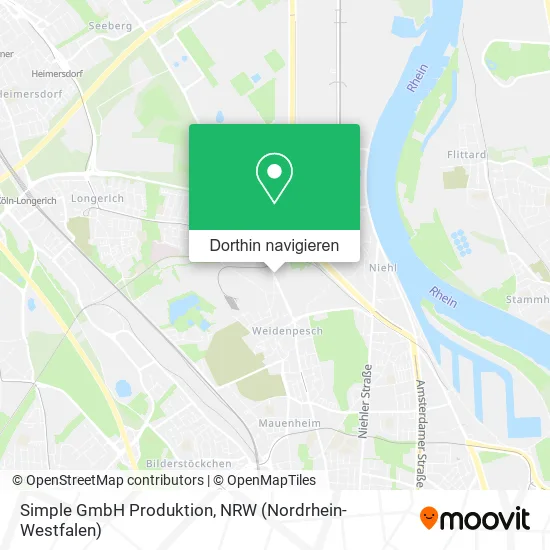 Simple GmbH Produktion Karte