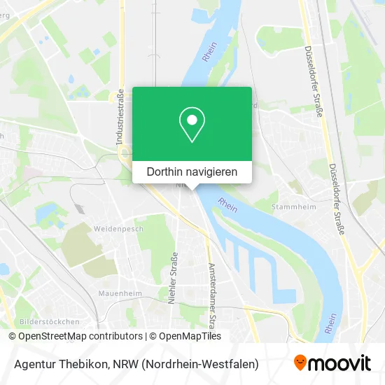 Agentur Thebikon Karte