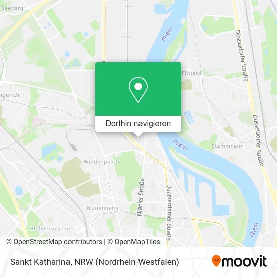 Sankt Katharina Karte