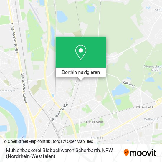 Mühlenbäckerei Biobackwaren Scherbarth Karte