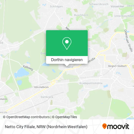 Netto City Filiale Karte