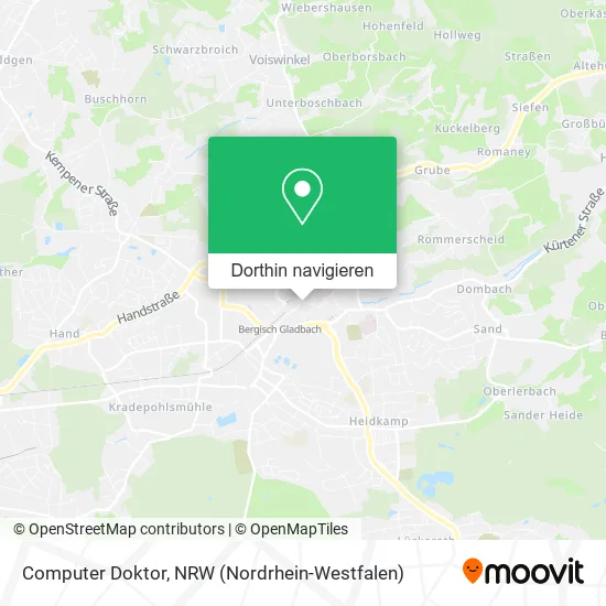 Computer Doktor Karte