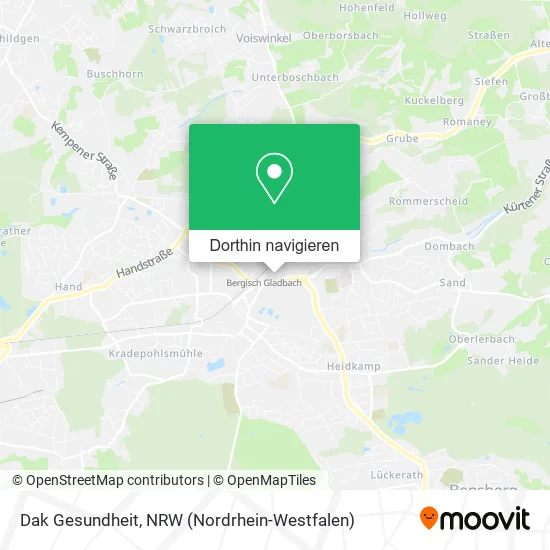 Dak Gesundheit Karte