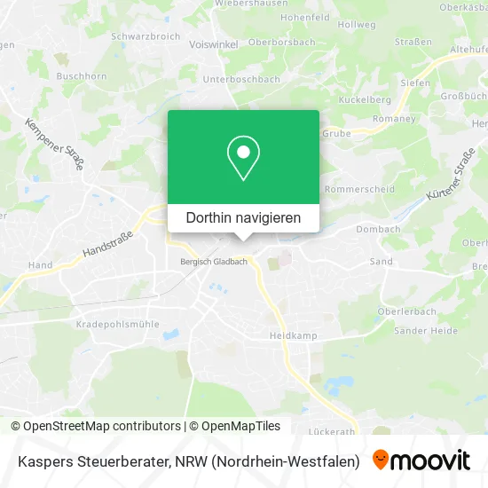 Kaspers Steuerberater Karte