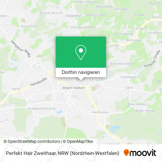 Perfekt Hair Zweithaar Karte