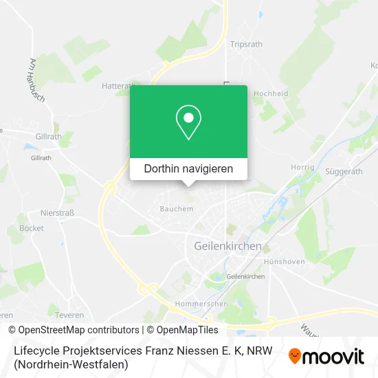 Lifecycle Projektservices Franz Niessen E. K Karte