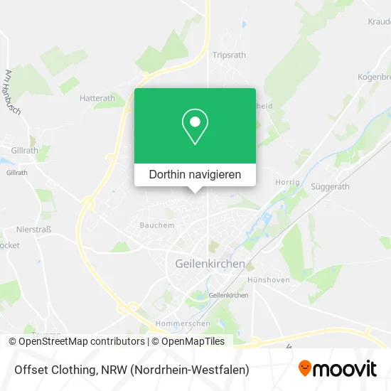 Offset Clothing Karte