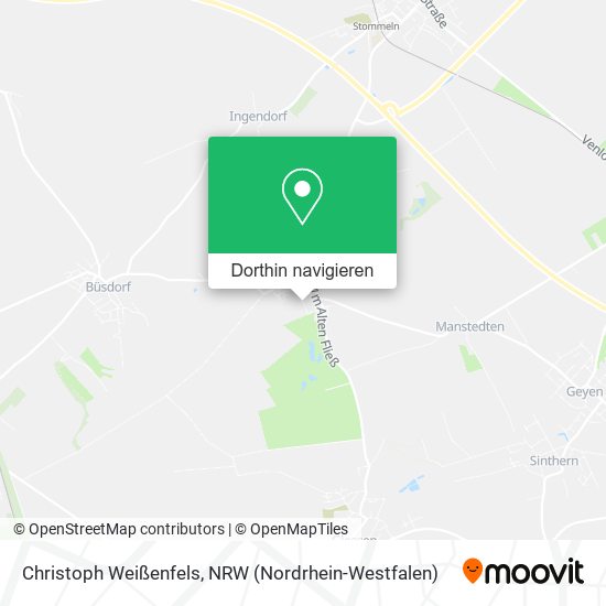 Christoph Weißenfels Karte
