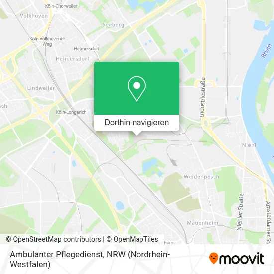 Ambulanter Pflegedienst Karte