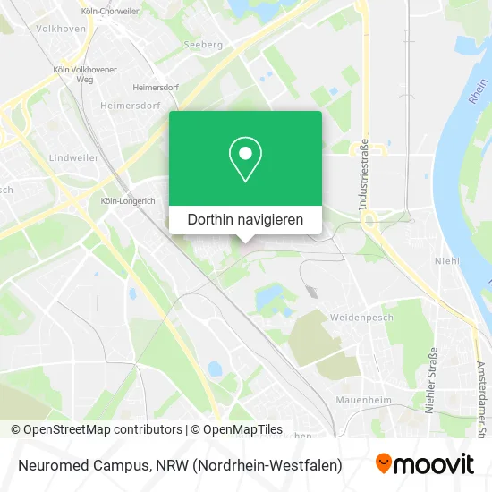 Neuromed Campus Karte