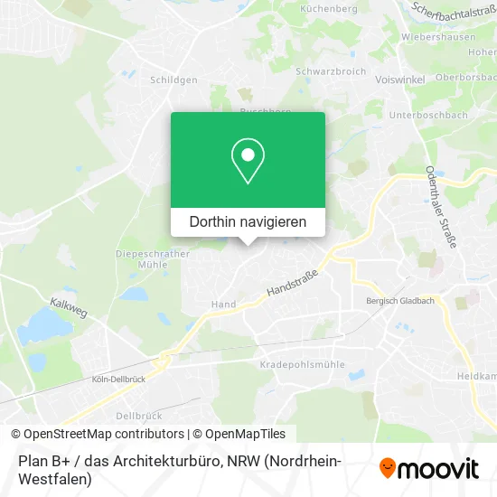 Plan B+ / das Architekturbüro Karte