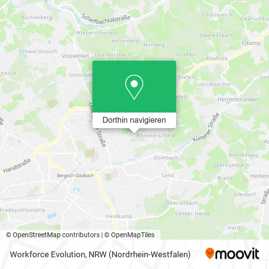 Workforce Evolution Karte