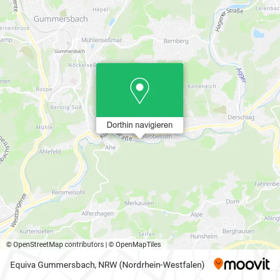 Equiva Gummersbach Karte
